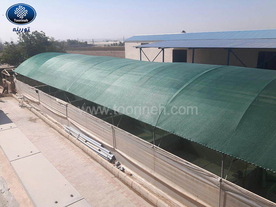 fish pool shade cloth